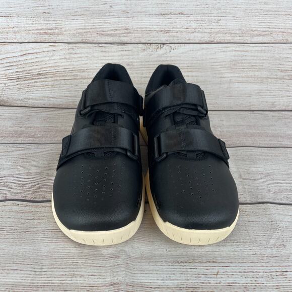 TYR L-1 Lifter Unisex M 9.5 W 11 Powerlifting Shoes Cream Black - Picture 3 of 9